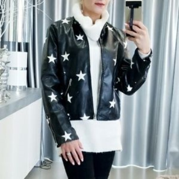 🔴LAST 1🔴 "BE A STAR" MOTO JACKET - Picture 4 of 4